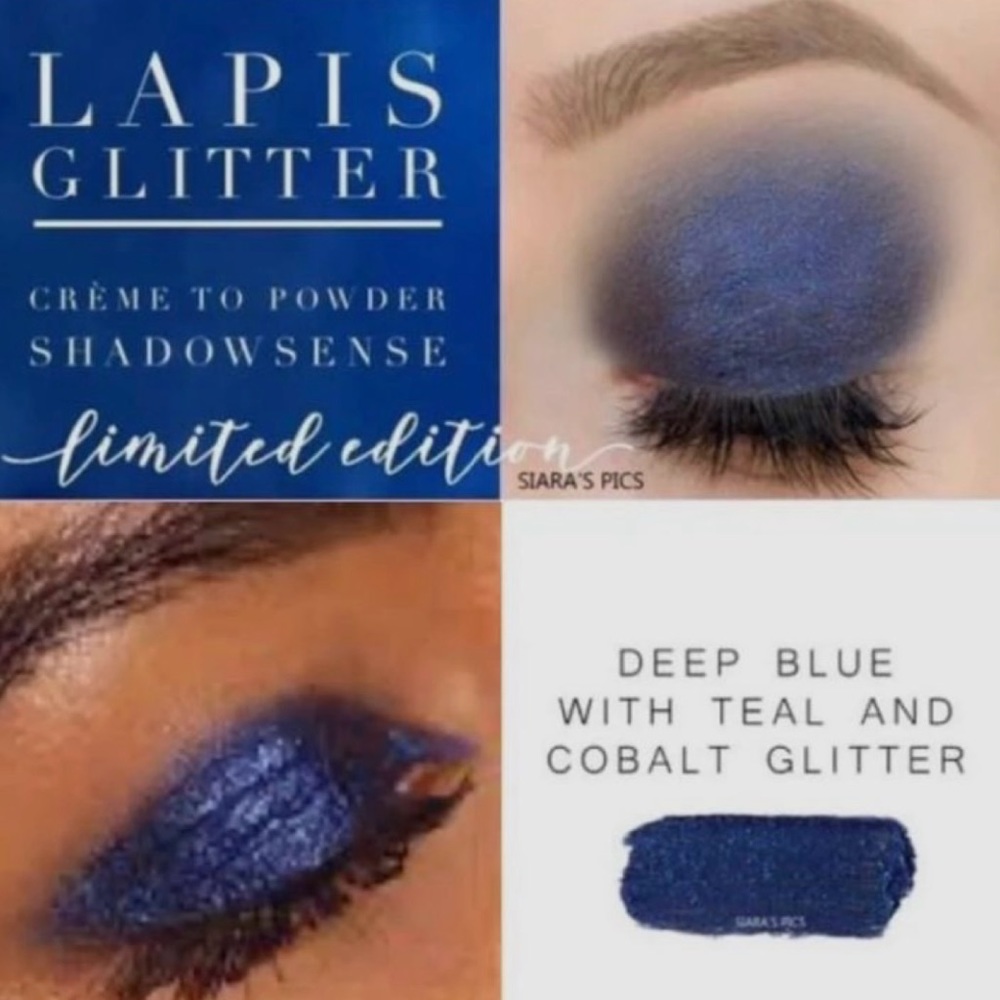 New Lapis Glitter ShadowSense